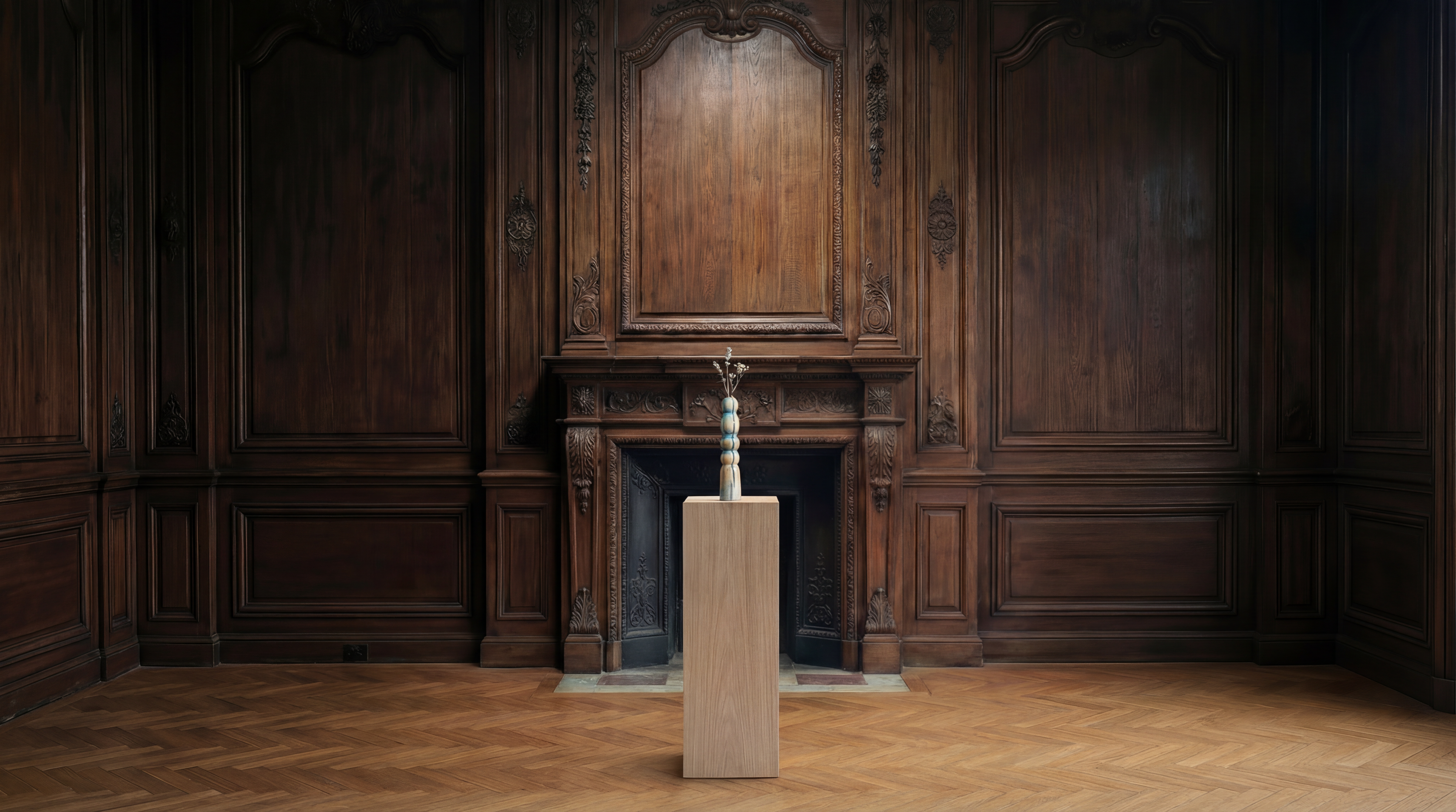 Studio Socle vessel on plinth